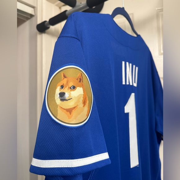 Dogecoin Baseball Jersey - Picture 5 of 6